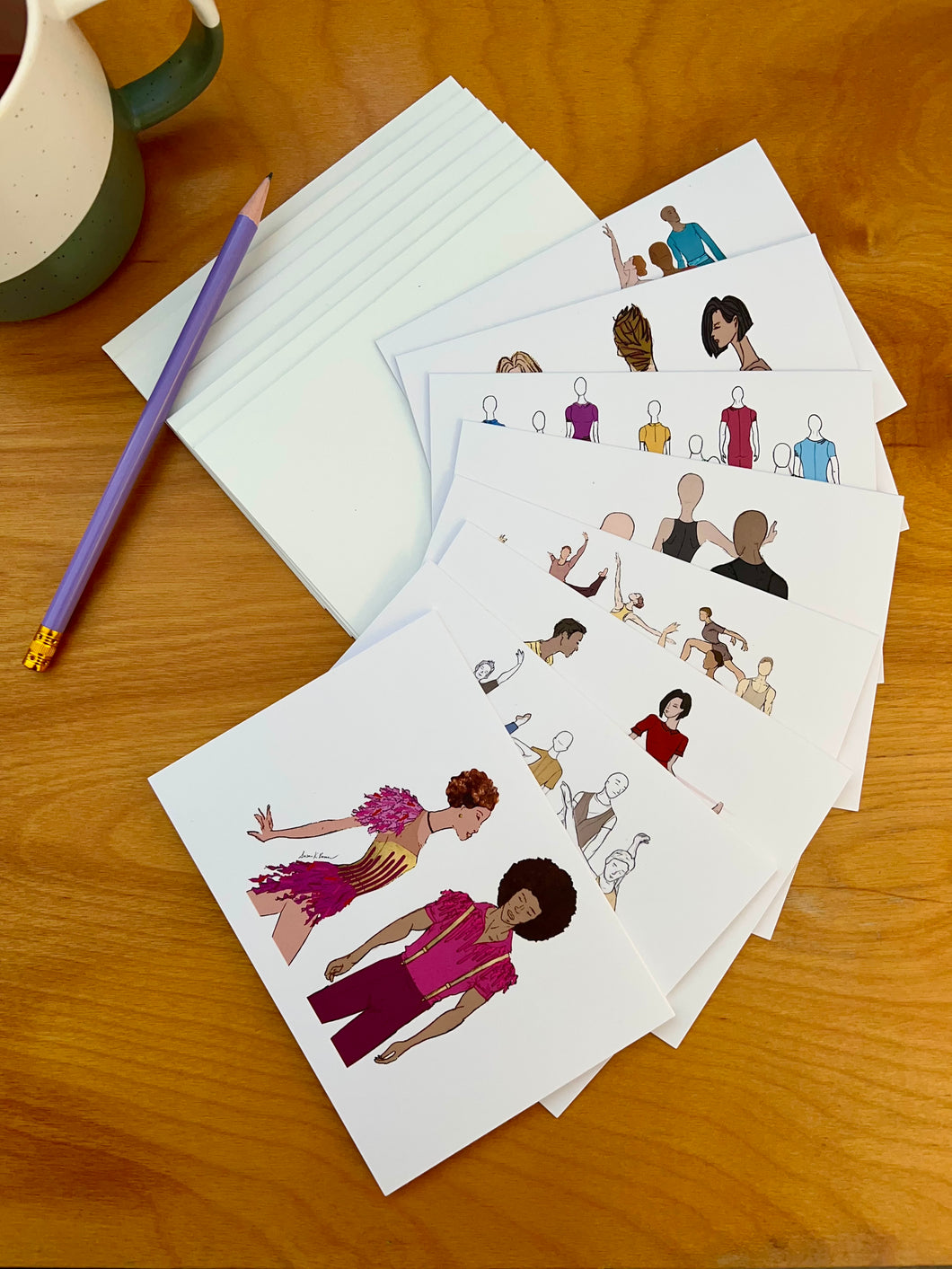 CURTAIN CALL NOTECARDS