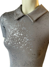 Load image into Gallery viewer, METALLIC BUSINESS SUIT LEOTARD