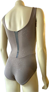 METALLIC SLICE LEOTARD